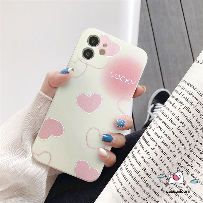 Ốp lưng iphone cạnh vuông hồng BVC 6s/6splus/7/7plus/8/8plus/x/xr/xs/11/12/13/14/pro/max/plus/promax BVC974
