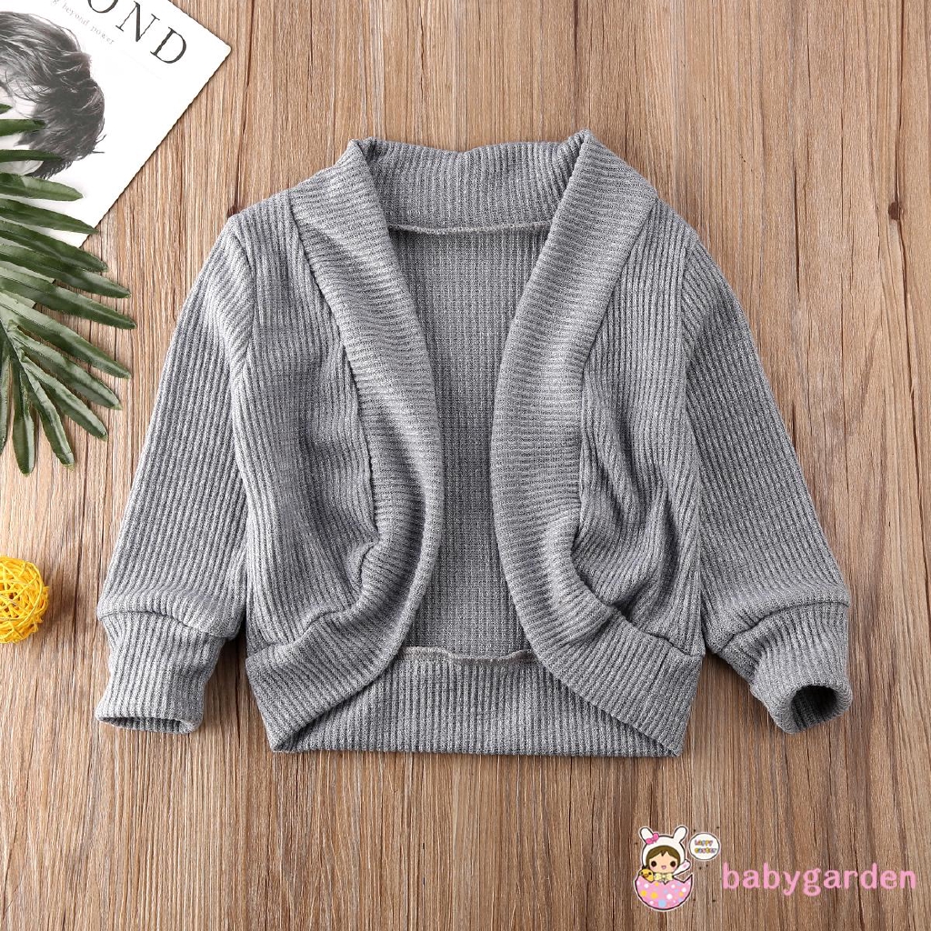 Áo khoác Cardigan dệt kim xinh xắn cho bé gái