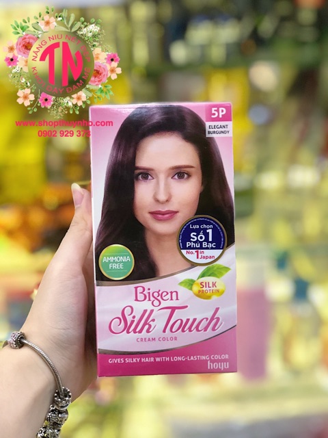 Thuốc nhuộm tóc Bigen Silk Touch Cream Color