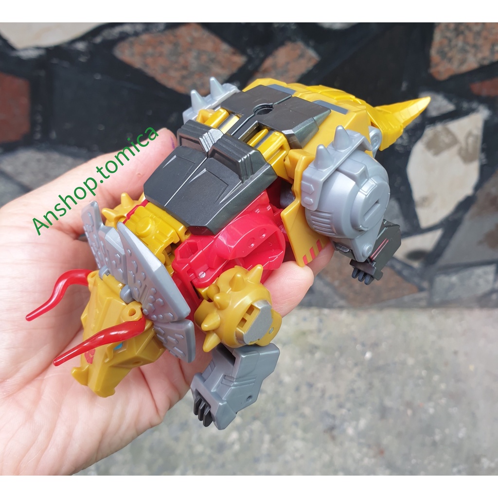 Robot biến hình khủng long Transformers Has..bro Cyberverse Deluxe Class Dinobot Slug (giao như ảnh)