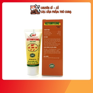 Thuốc đặc trị bôi nấm cún và mèo - ketomycine 25g