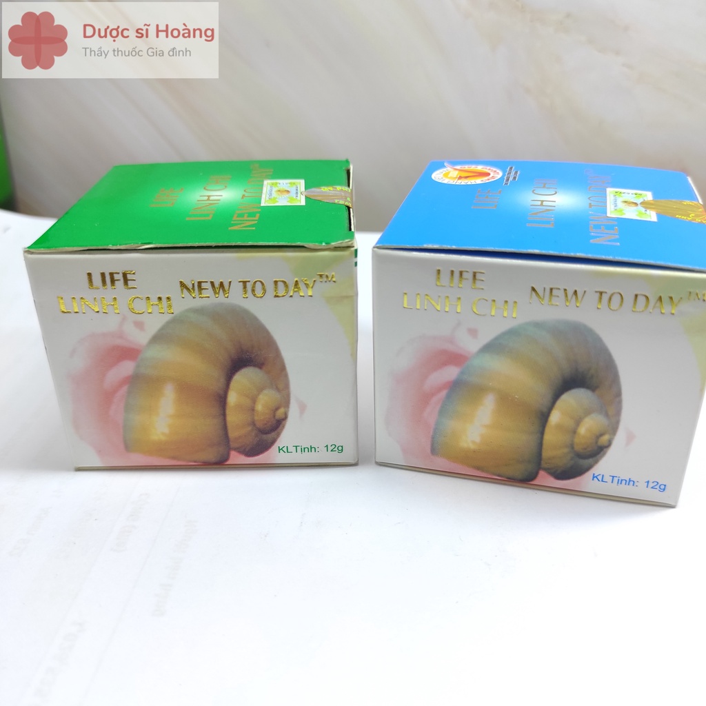 Kem Dưỡng Trắng Da Toàn Thân LIFE Linh Chi - New To Day 12g