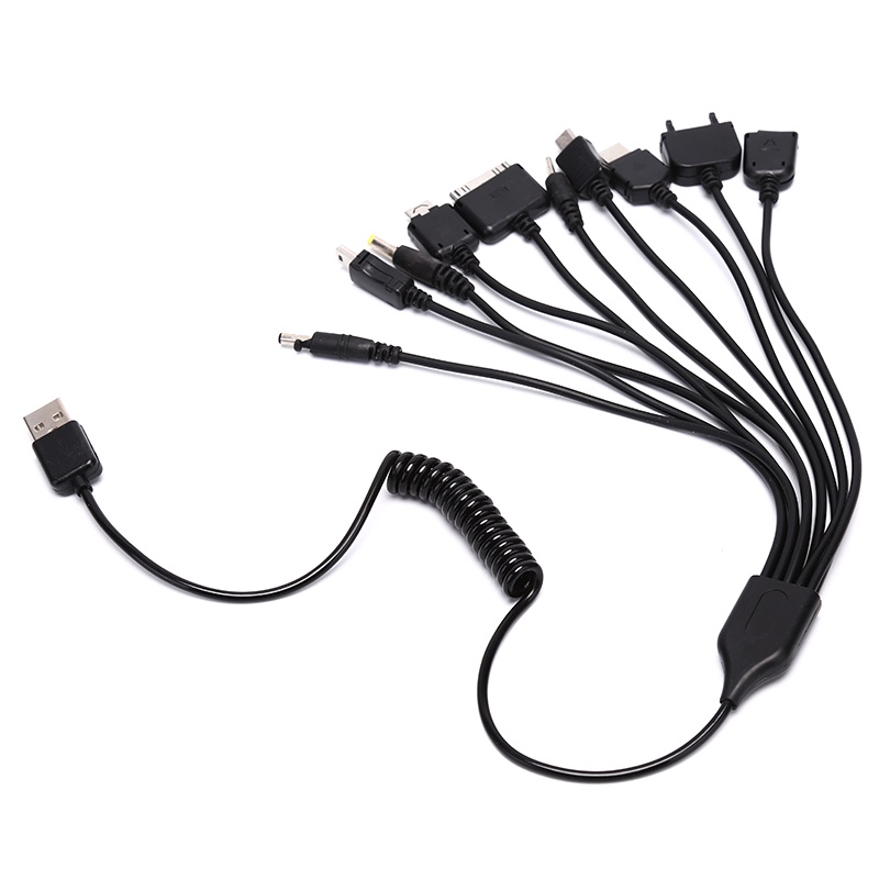 Dây Cáp Sạc USB Đa Năng 10 Trong 1