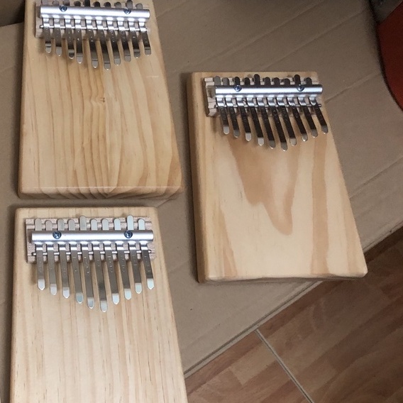 Nhạc cụ Kalimba, Thumb piano Giá Rẻ 10 phím - HÀNG CÓ SẴN