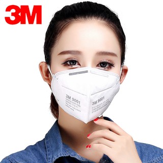 Khẩu trang 3M 9001 KN90 lọc sạch hơn 90% bụi mịn PM2 5 - Chính Hãng