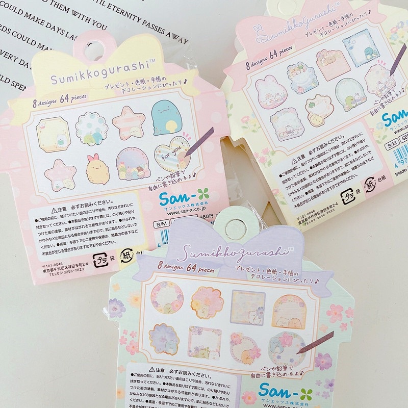 Sticker Sumikko Gurashi hoạt hình dễ thương 50 cái