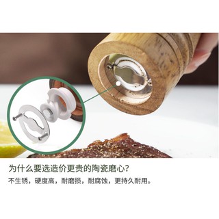 Dụng Cụ Xay Tiêu Bằng Gỗ