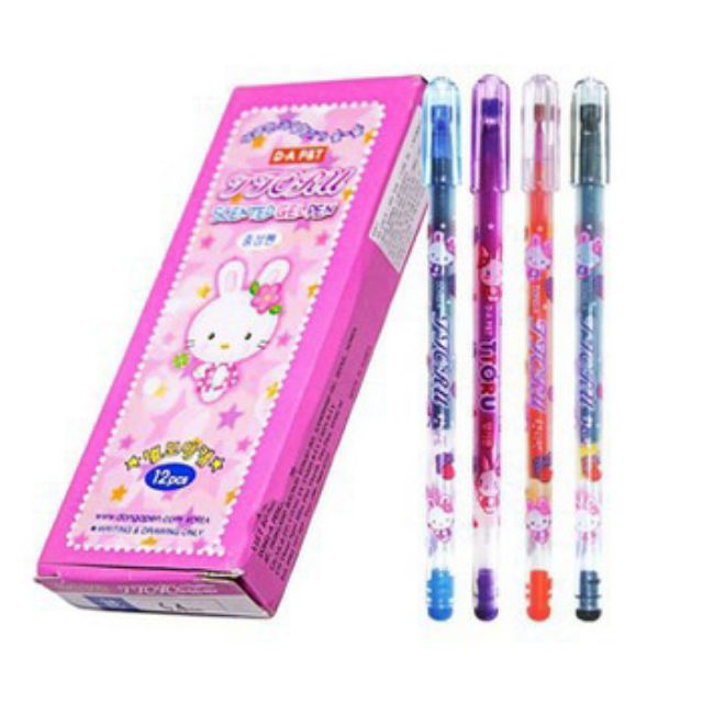 12 BÚT GEL NHO TTORU