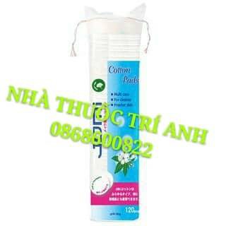 BÔNG TẨY TRANG JOMI NHẬT GÓI 120 MIẾNG