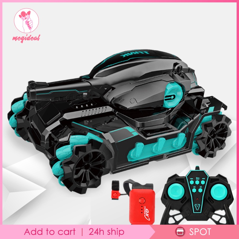 Nước RC Xe Tăng Đồ Chơi Đua Xe Cử Chỉ Cảm Ứng Xoay 360 Phút Chơi Thời Gian Đua Xe Sở Thích