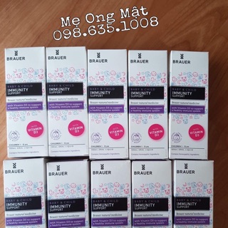 Brauer Immunity Support Tăng đề kháng cho bé