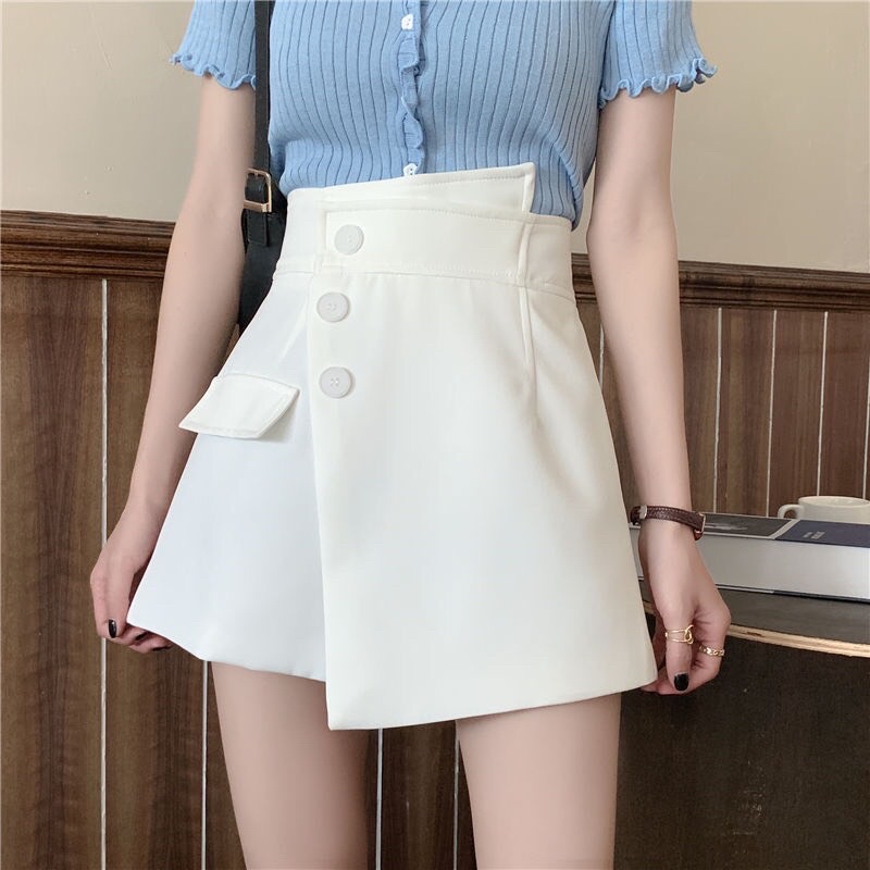 CHÂN VÁY CHÉO TÀ PHỐI NÚT XINH LT5 | BigBuy360 - bigbuy360.vn