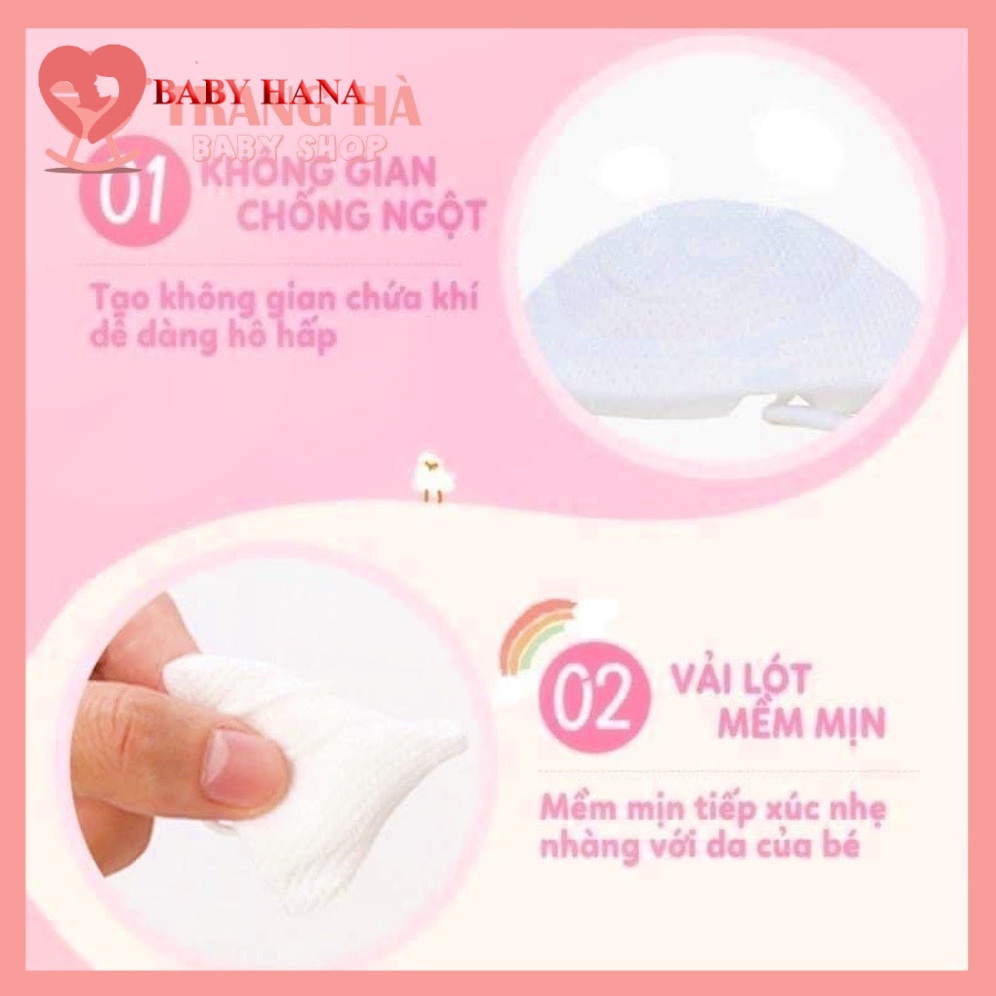 Khẩu Trang Gấu Kháng Khuẩn Cho Bé Kichilachi Set 3 Chiếc