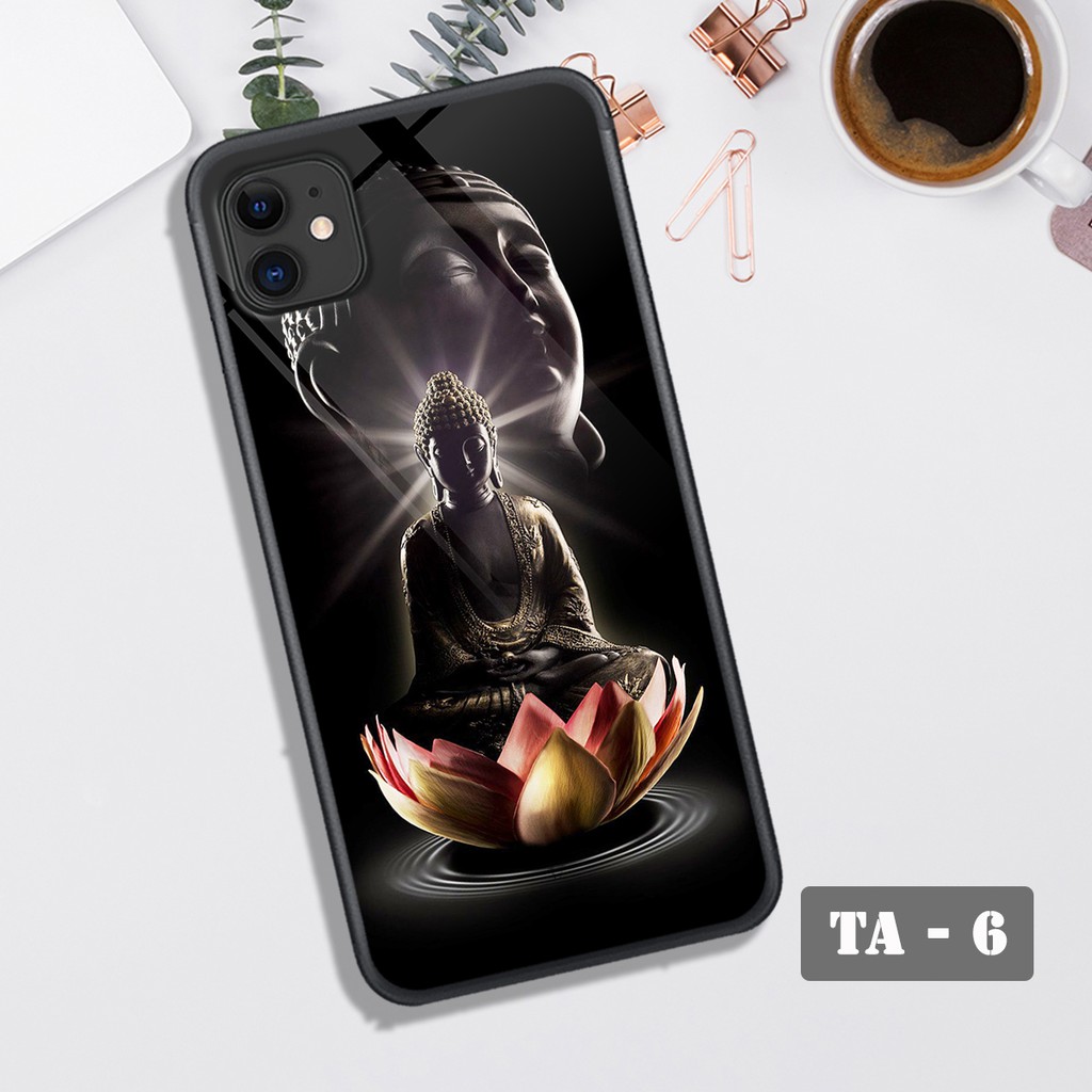 Ốp in iPhone 11 - iPhone 11 Pro - iPhone 11 Pro Max - iPhone 12 - iPhone 12 Pro - iPhone 12 Pro Max in hình Sen Vàng.