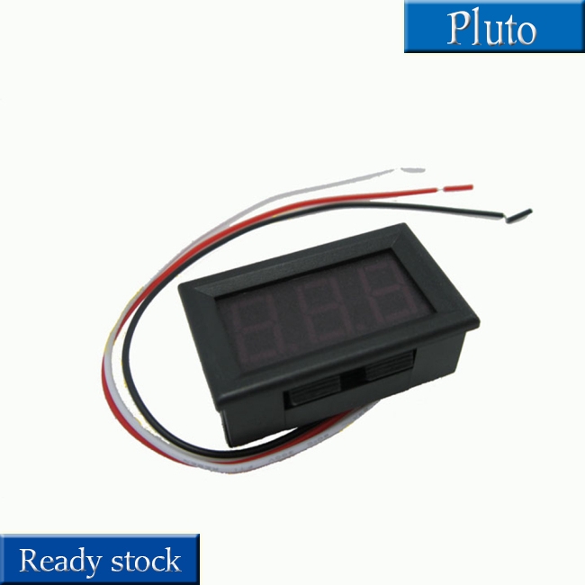 Đầu vôn kế kỹ thuật số 0.56 Inch DC 0V-30.0V với 3 dây cáp tiện lợi