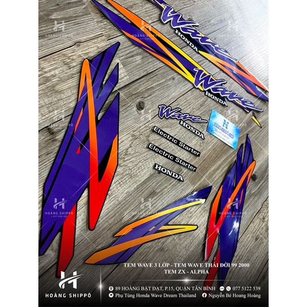 Tem wave thái 100 đời 97