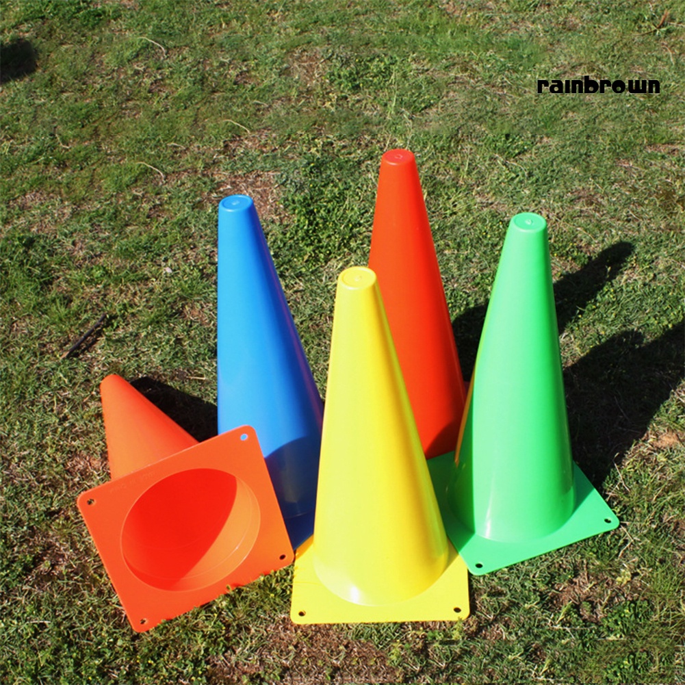 23cm Soccer Football Basketball Training Anti-wind Sign Cone Barrier Equipment /RXHW/