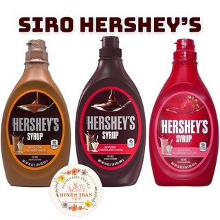 Sốt Siro Hershey's syrup Chocolate/Dâu/Caramel 680g/623g
