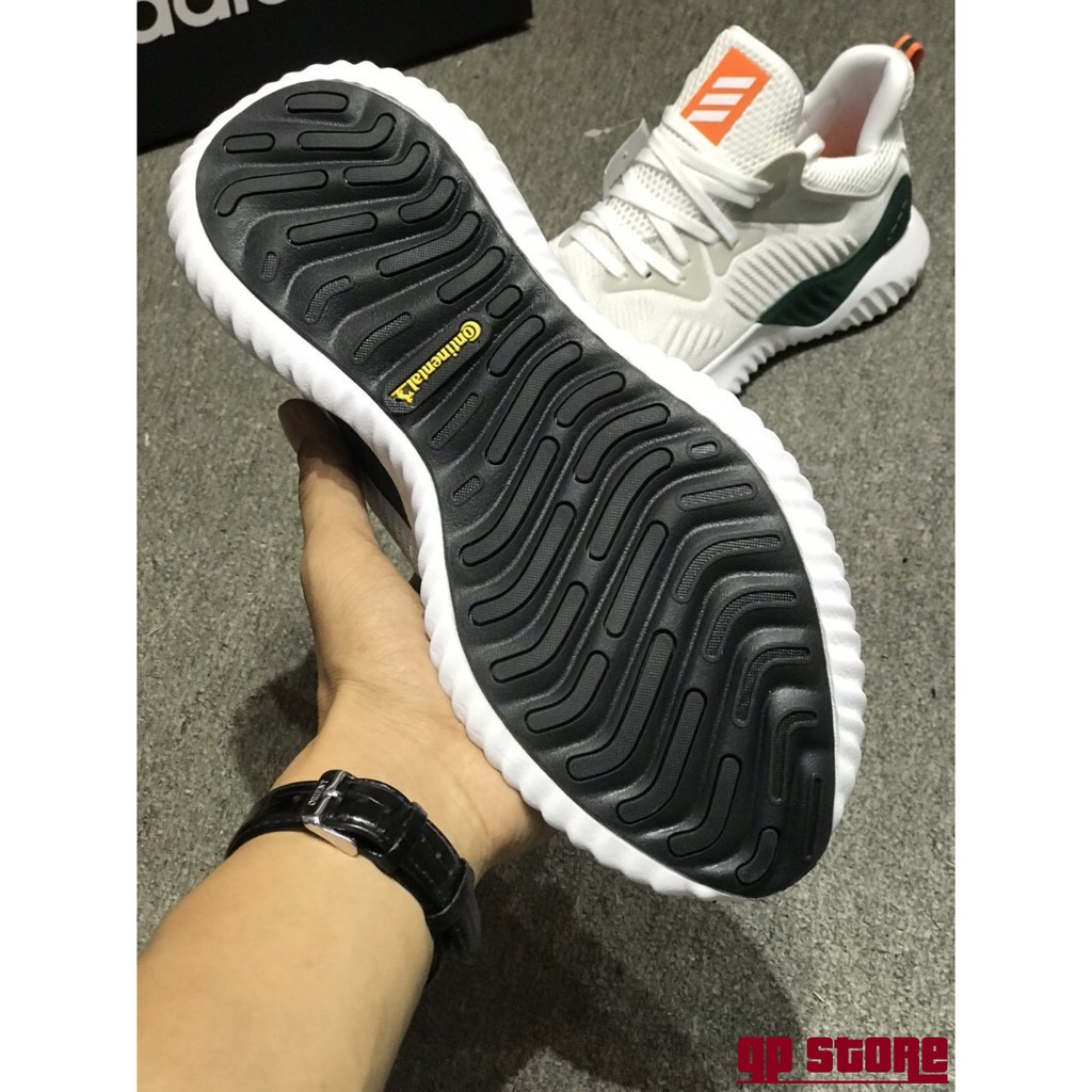Giày Thể Thao Adidas Alphabounce White