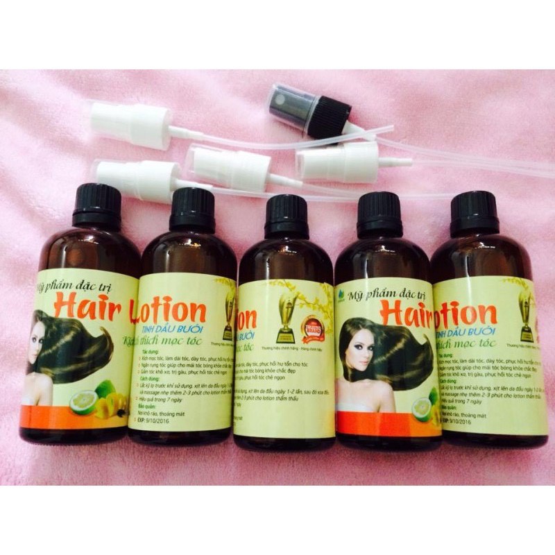 Sale !!! Tinh Dầu Bưởi Dưỡng Tóc Hair Lotion Chính Hãng-Lọ 100ml (SP001495 ) Shop Phúc Yến