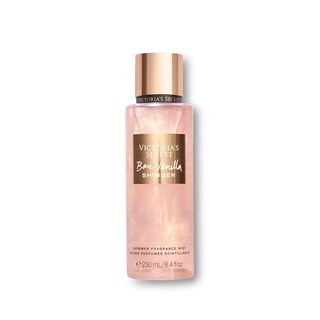 Xịt thơm nước hoa toàn thân có nhũ Victoria Secret - Bare Vanilla Shimmer 250ml