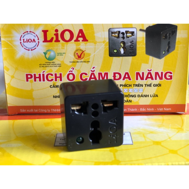 Ổ cắm đổi 3 chân thành 2
