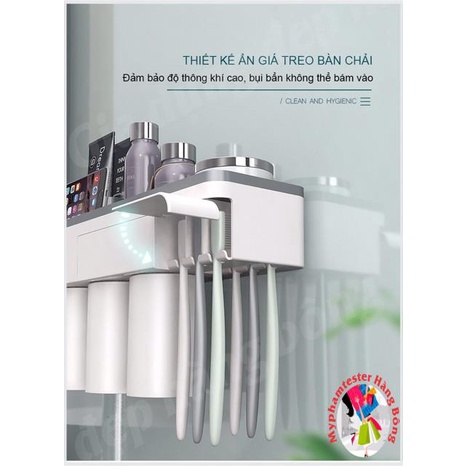 (ASWEi Siêu rẻ) Kệ nhà tắm cốc hít nam châm Aswei