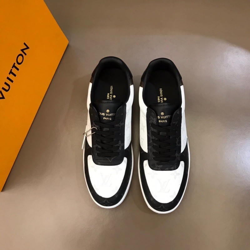 Giày thể thao nam Louis Vuitton LV da thật cao cấp mẫu mới với nhiều màu sắc hot trend
