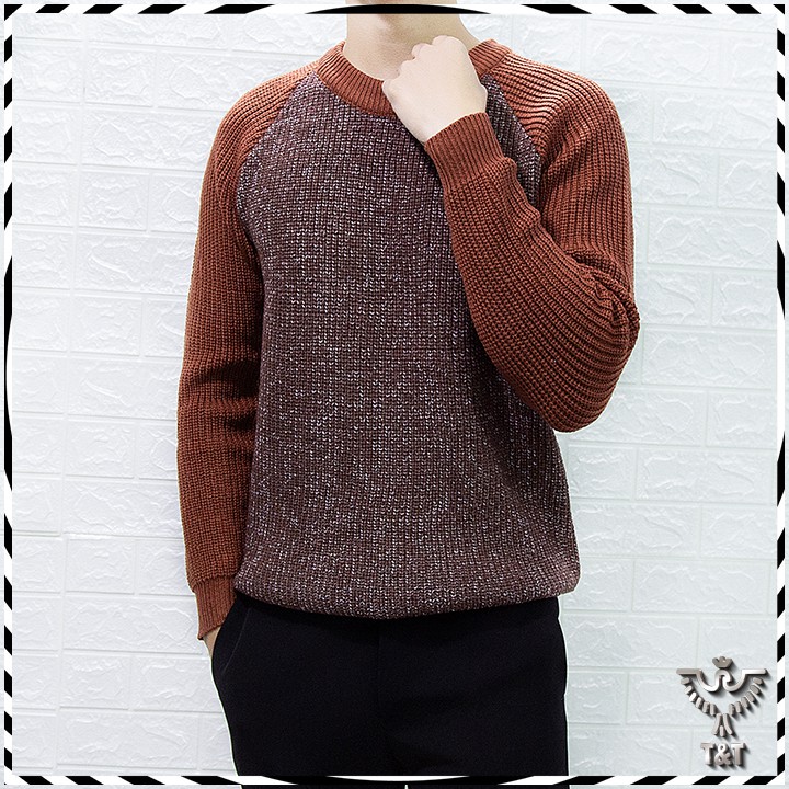 Áo Len Nam Cổ Tròn kiểu dáng trẻ đẹp mẫu mới nhất 2020 AL22 | BigBuy360 - bigbuy360.vn