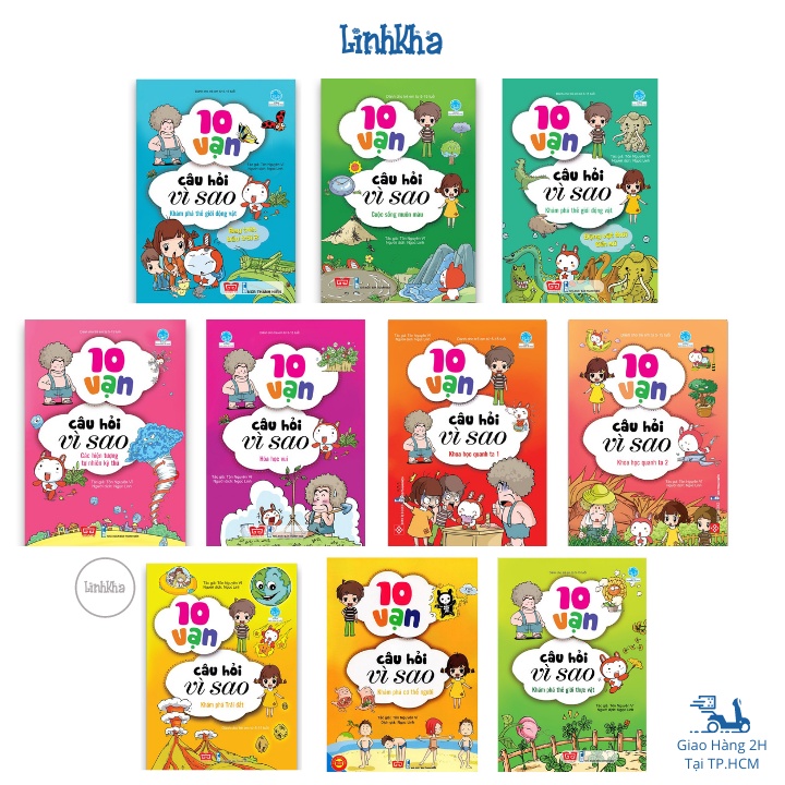  Truyện Tranh Thiếu Nhi - 10 Vạn Câu Hỏi Vì Sao - Đinh Tị - LinhKha