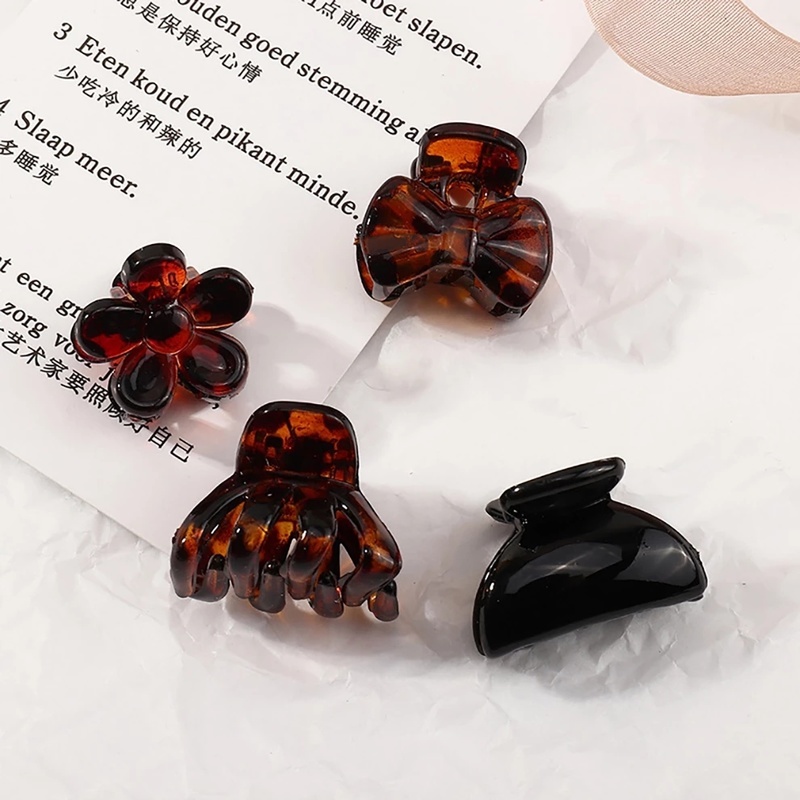 Kẹp Tóc Màu Trơn Thời Trang Hàn Quốc Cho Nữ
