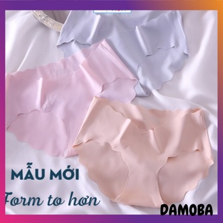 Quần lót bầu cạp chéo sau sinh vải lụa băng mẫu mới QL05