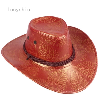 Lucyshiu Mũ cao bồi kiểu dáng thời trang cá tính