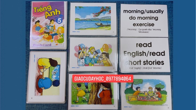 FLASHCARD TIẾNG ANH LỚP 5 BỘ GIÁO DỤC ♥️ FLASHCARD ÉP PLASTICS SIÊU BỀN♥️ ĐỒ DÙNG GIÁO CỤ DẠY HỌC GIÁO VIÊN TIẾNG ANH♥️