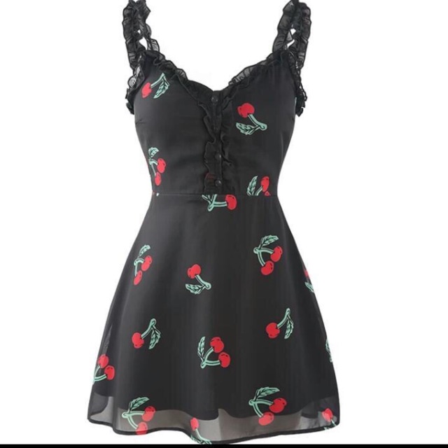 Đầm cherry và jum cherry [ Trả Order ]