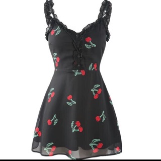 Đầm cherry và jum cherry [ Trả Order ]