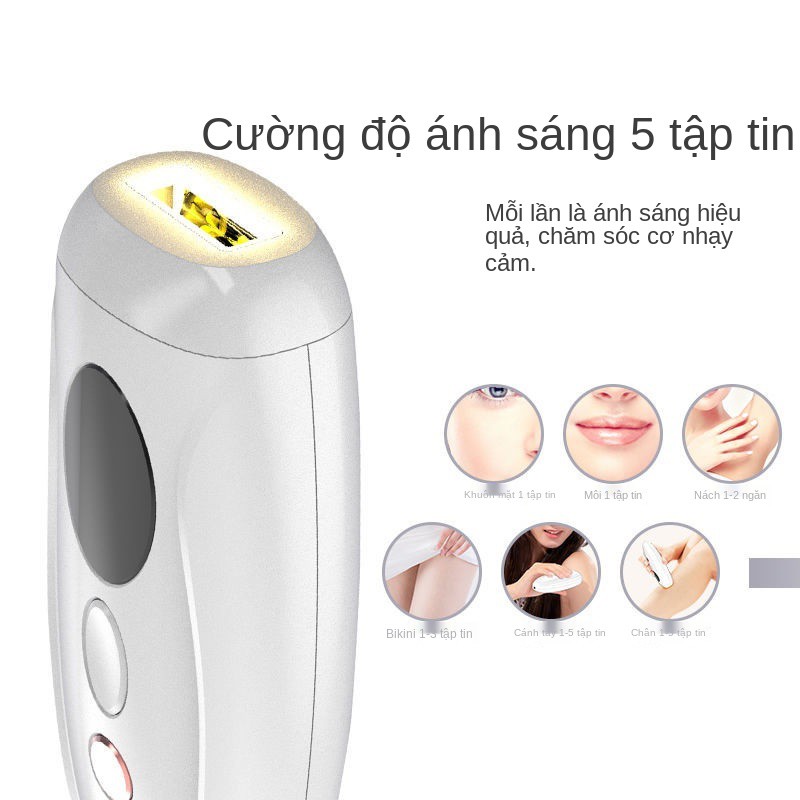 Laser hair triệt lông vùng kín Máy tại nhà đông lạnh điểm toàn thân môi và cạo nách nam nữ sinh viên