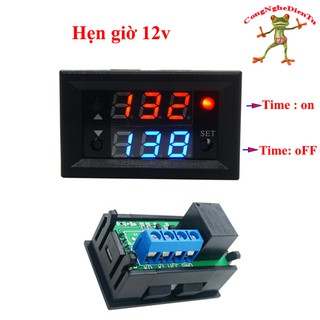 Module hẹn giờ 12v time on time off