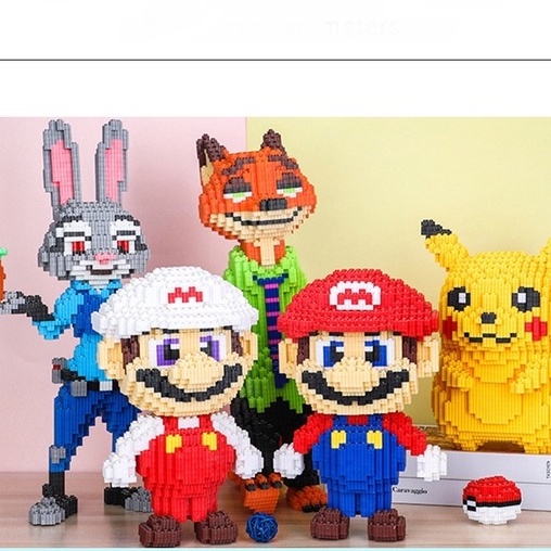 Đồ chơi lắp ráp mô hình cỡ lớn lắp ghép thú cưng hoạt hình