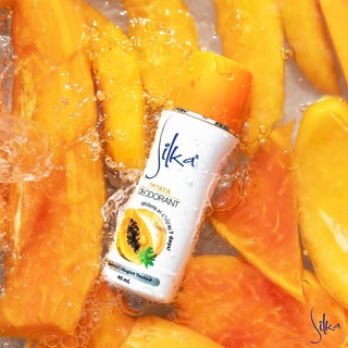 Lăn khử mùi làm trắng da đu đủ silka 40ml