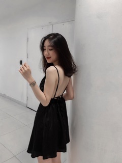 Đầm lụa Slin