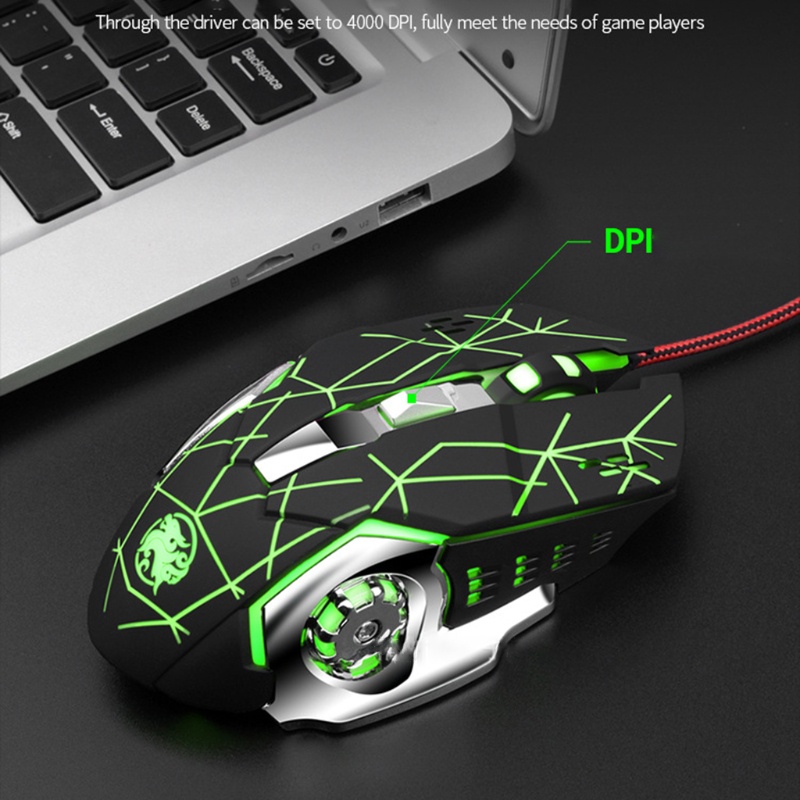 Chuột Chơi Game Có Dây 4000DPI
