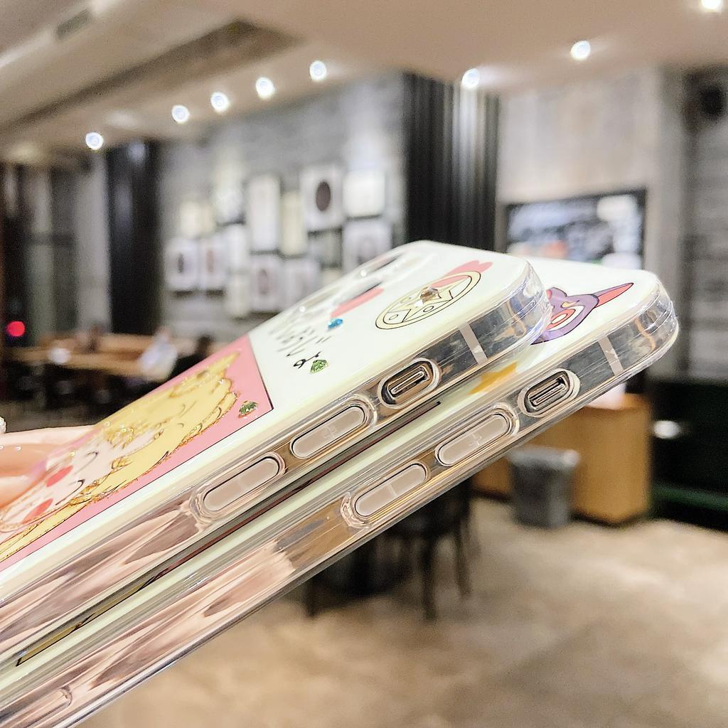 Ốp Điện Thoại Mềm Hình Thủy Thủ Mặt Trăng Cho iPhone 14 Pro Max 14 Plus 13 Pro Max 12 Pro Max 12 Mini 11 Pro Max 7 8 Plus SE 2020 Xs Max XR