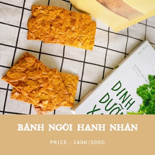Bánh ngói hạnh nhân ăn kiêng/keto/bà bầu/giảm mỡ tăng cân  [đã + 2% phí thanh toán]