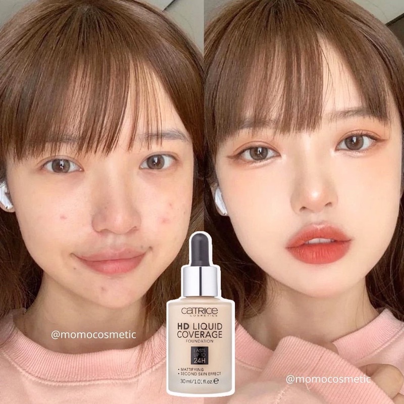 Kem nền Catrice HD Liquid Coverage Foundation