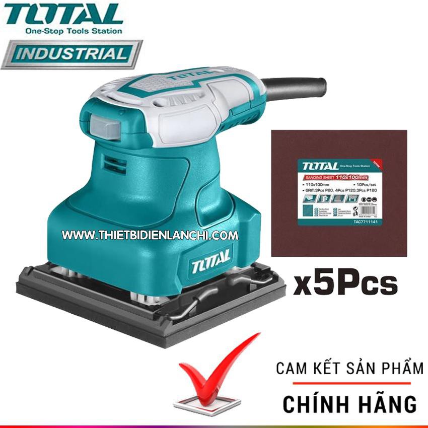 MÁY CHÀ NHÁM VUÔNG TOTAL TF2231106 100x110mm