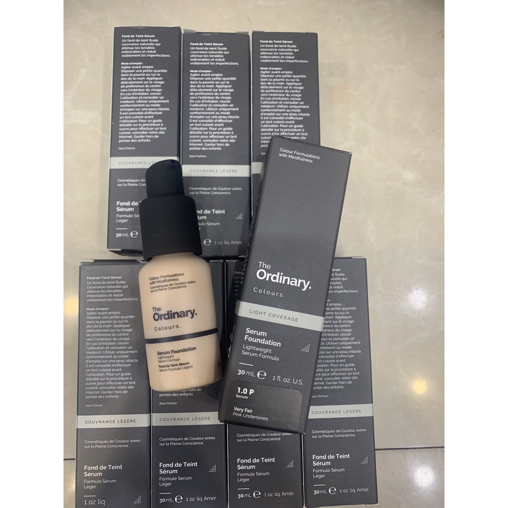 Kem Nền The Ordinary Serum Foundation Lightweight Serum Formula