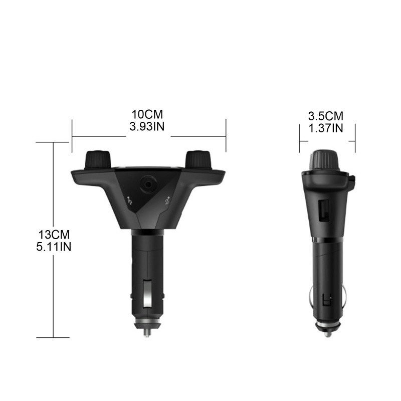 Bộ Thu Tín Hiệu Bluetooth 4.0 Không Dây Rảnh Tay Tiếng Ồn Thấp Dùng Trong Xe Hơi