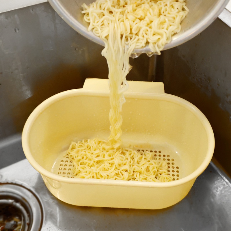 Rổ Nhựa Rửa Rau Củ Quả 21*10*13cm Có Lỗ Thoát Nước Tiện Lợi