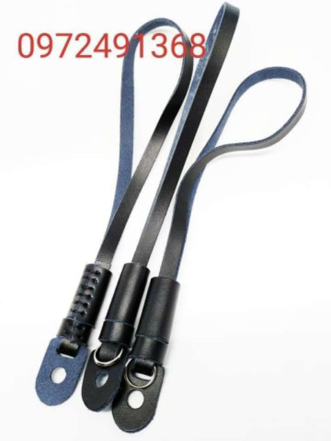 Hand strap-dây da đeo cổ tay cho máy ảnh không gương